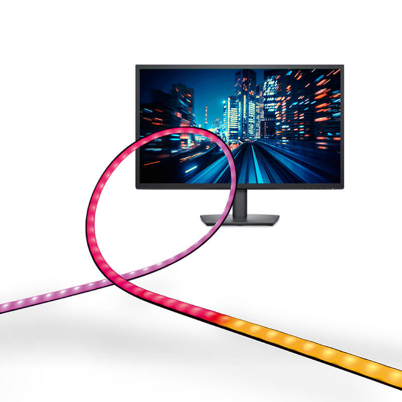 LED Smart Lightstrip For 27+ Inches Computers | Calefo PC Strip Lights